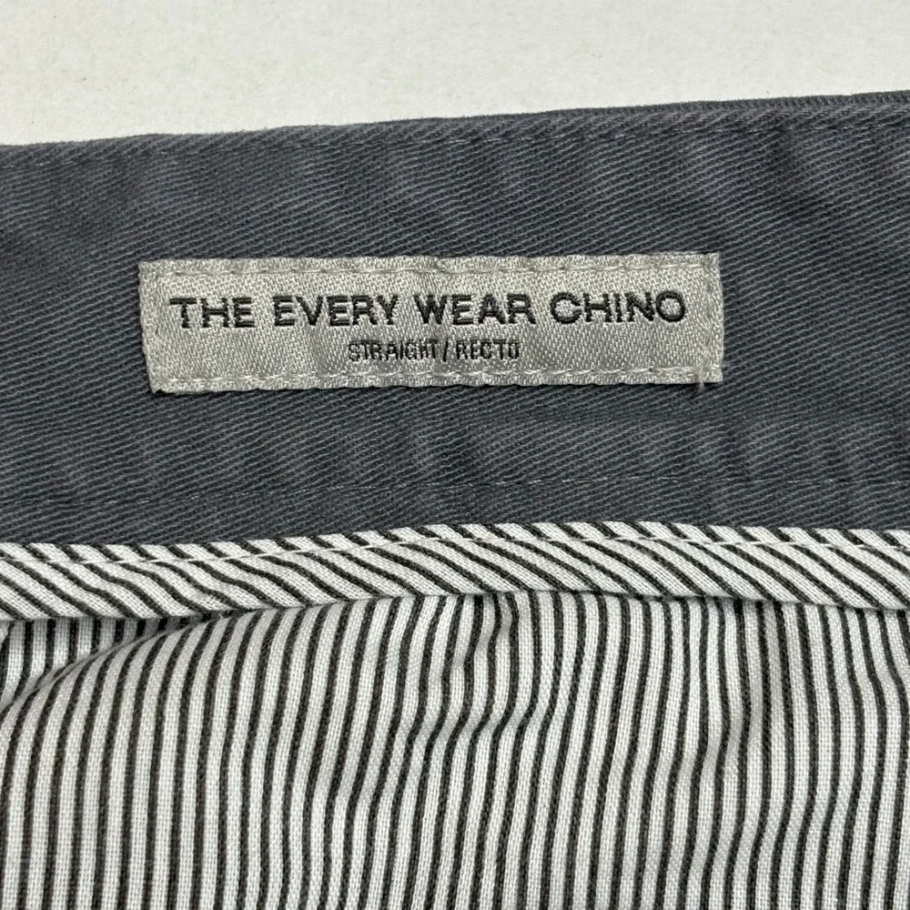 Goodfellow & Co The Every Wear Chino Straight Recto Pants Gray‎ Men Size 38x32